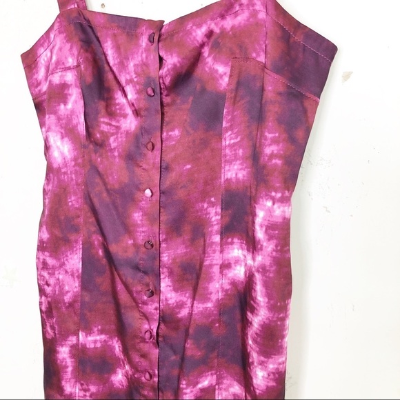 CINQ A’ Sept’ tie dye Alexa button down dress - Picture 14 of 15